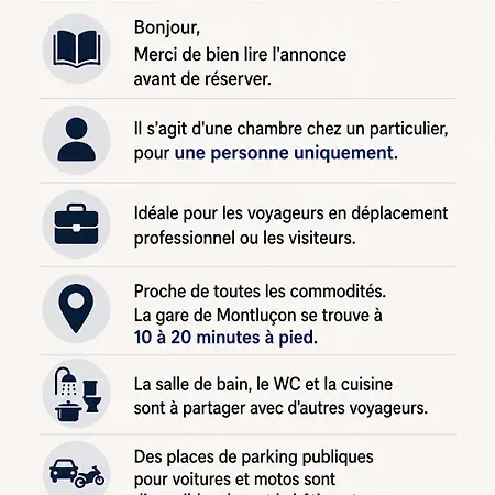 Chez Particulier A Petit Prix Centre Gare A 20 Min A Pieds *